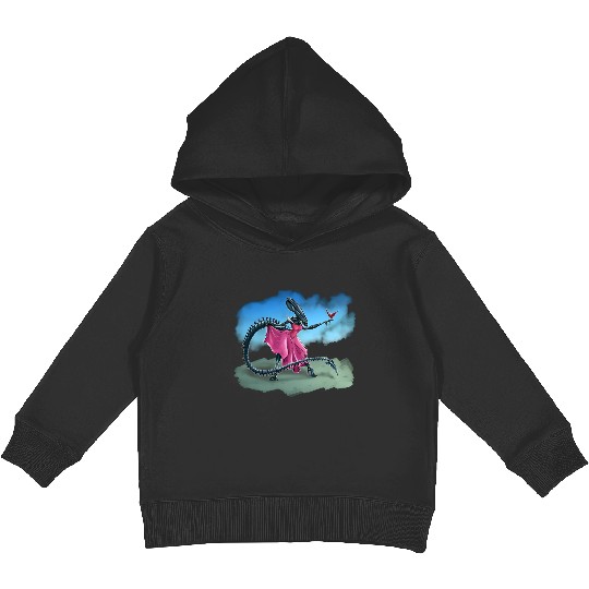 Xenomorph Princess - Disney Princess - Kids Pullover Hoodies