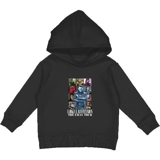 Discover Loki Laufeyson Eras tour Unisex Softstyle Kids Pullover Hoodies