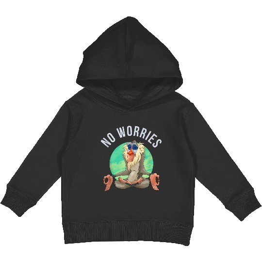Discover Disney The Lion King Rafiki No Worries Kids Pullover Hoodies