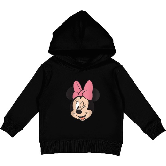 Disneys Minnies Single Raglan Kids Pullover Hoodies