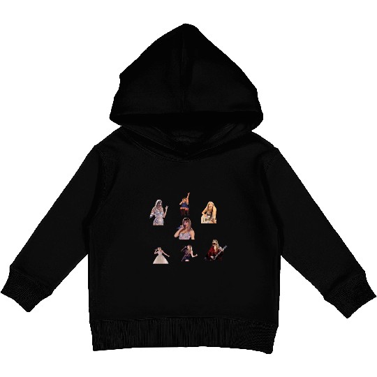 s swift eras tour packs Kids Pullover Hoodies