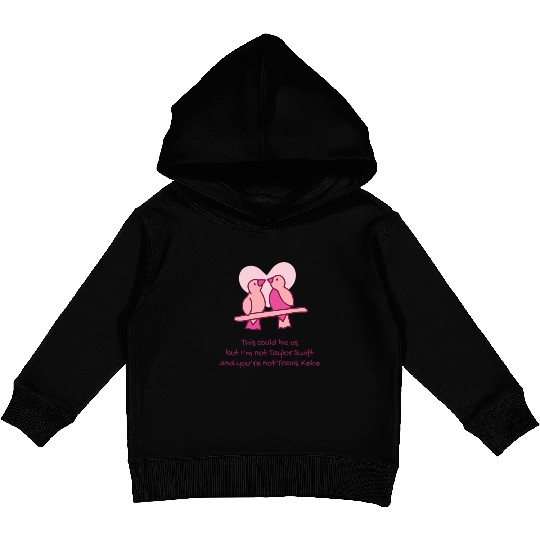 taylorr Swift Travis Kelce Tayvis Lovebirds Kids Pullover Hoodies