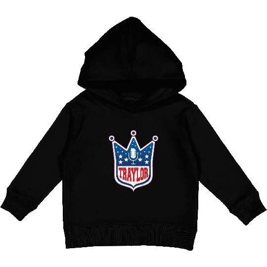 Traylor - taylorr Swift + Travis Kelce Kids Pullover Hoodies