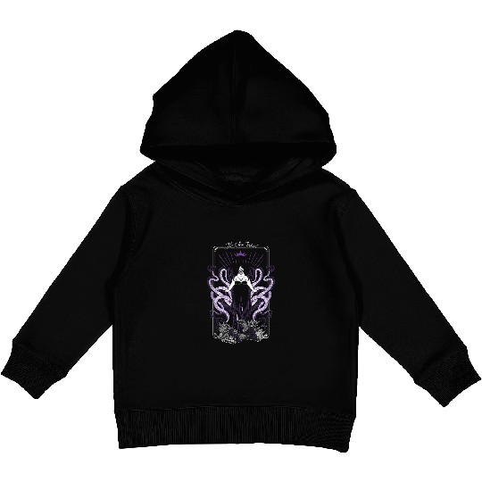 Disney Ursula Tarot Card Poster Kids Pullover Hoodies