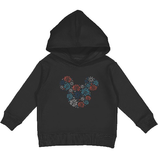 Disneyss Mickey Mouse Fireworks Americana Kids Pullover Hoodies