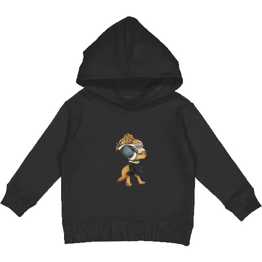 Disney Beauty And The Beast Book Worm Beast Kids Pullover Hoodies