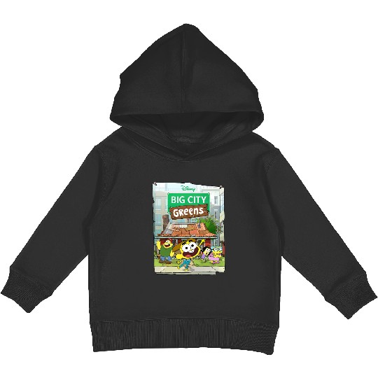 Disney Big City Greens Poster Cricket and Family Kids Pullover Hoodies