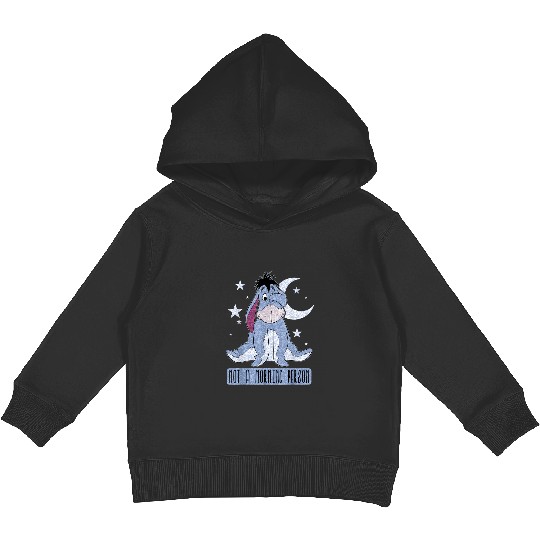 Disney Winnie The Pooh Eeyore Not A Morning Person Short Sleeve Kids Pullover Hoodies