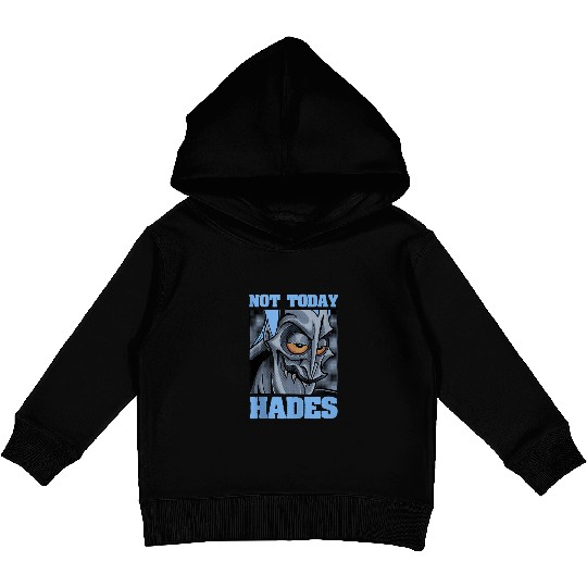 Disney Hercules Not Today Hades Poster 5734 Kids Pullover Hoodies