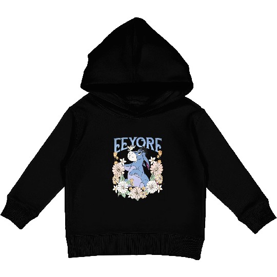 Retro Disney Eeyore  Kids Pullover Hoodies, Eeyore Winnie The Pooh