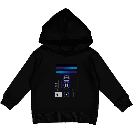 R2D2 Kids Pullover Hoodies