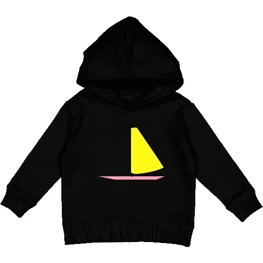 sailing boat Kids Pullover Hoodies