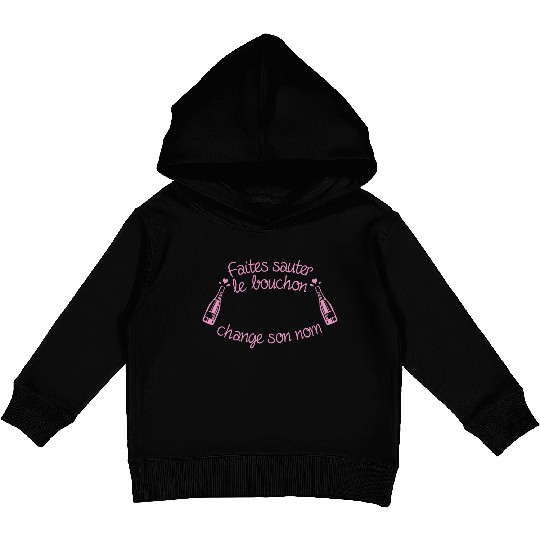Champagne Kids Pullover Hoodies