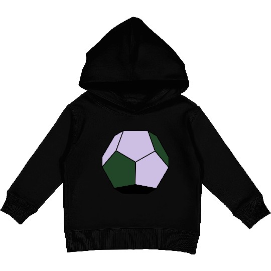 platonic solid Kids Pullover Hoodies