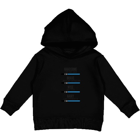 Handsome like Han Solo Kids Pullover Hoodies