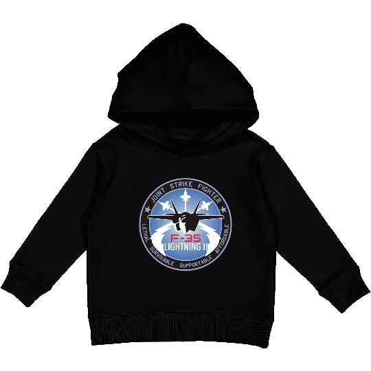 F-35 Lightning II Kids Pullover Hoodies