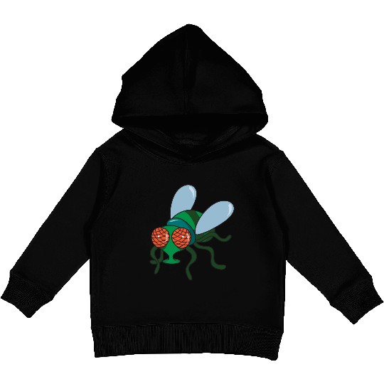 Fly Insect Kids Pullover Hoodies