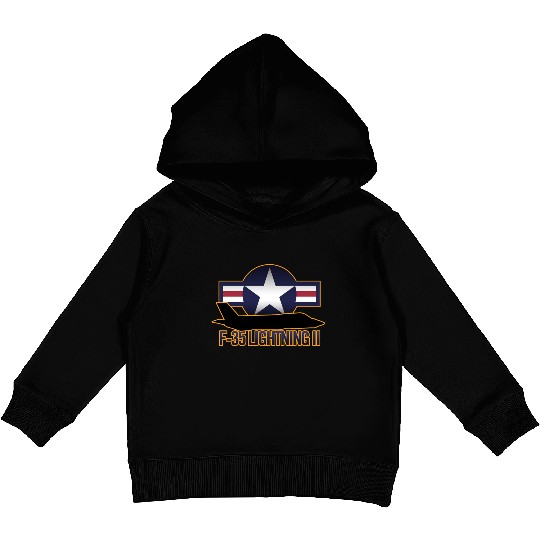 F-35 Lightning II Kids Pullover Hoodies