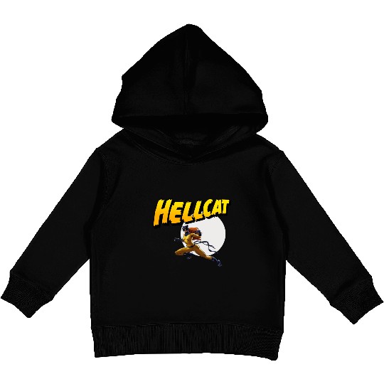 Mens Marvel Hell Cat Hella Cat Hellcat New cat Kids Pullover Hoodies
