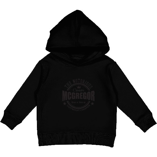 Conor Mcgregor softball Kids Pullover Hoodies