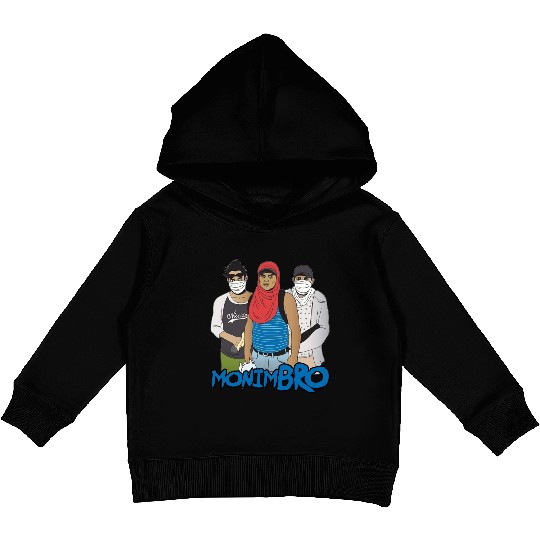 Monimbo Indigenous people of Nicaragua Kids Pullover Hoodies