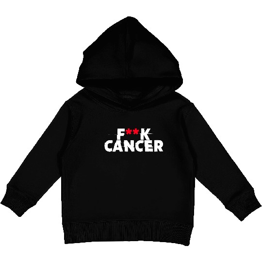FUCK CANCER Kids Pullover Hoodies