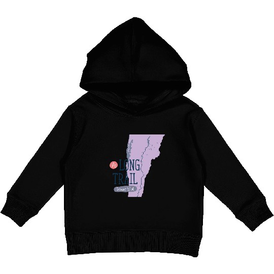 Long Trail - Vermont, USA Kids Pullover Hoodies