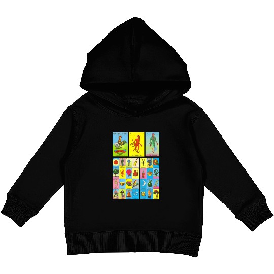 Loteria Mexican Kids Pullover Hoodies