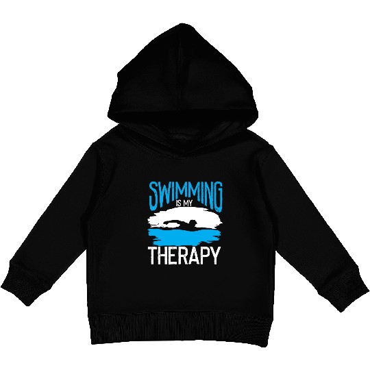 swimmer swim swimming pool instructor gift water s Kids Pullover Hoodies