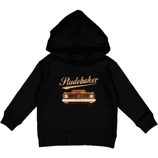 STUDEBAKER Classic Car Collector Vintage Retro Art Kids Pullover Hoodies