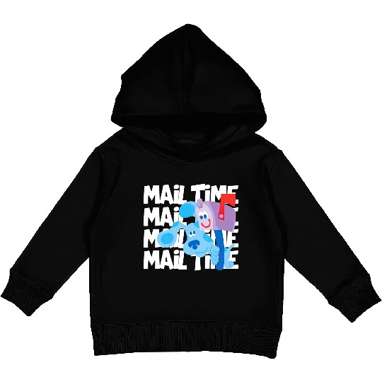 Mail Time With Blues Clues Kids Pullover Hoodies