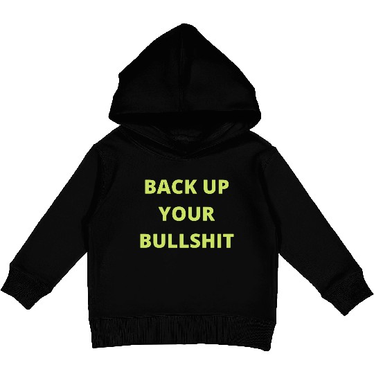 eddie hall back up your bull Kids Pullover Hoodies
