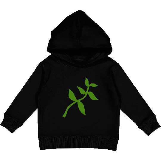 plant olive branch Kids Pullover Hoodies