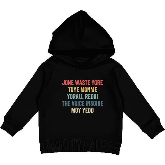 B182 I miss You Kids Pullover Hoodies