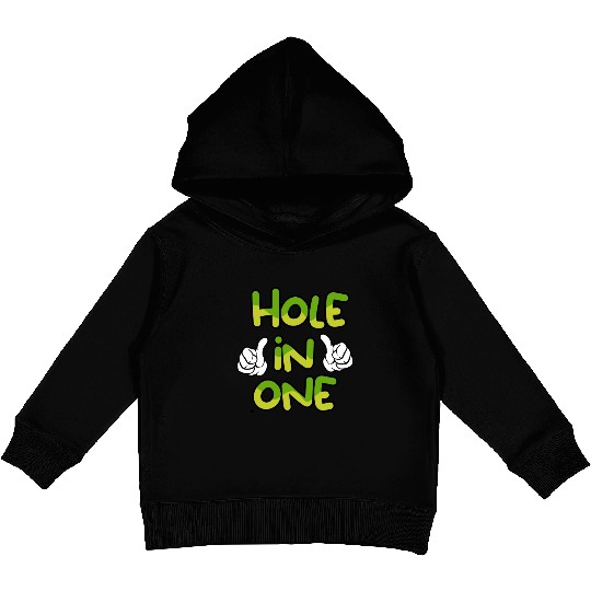 Hole In One Matching Dad and Son Kids Pullover Hoodies