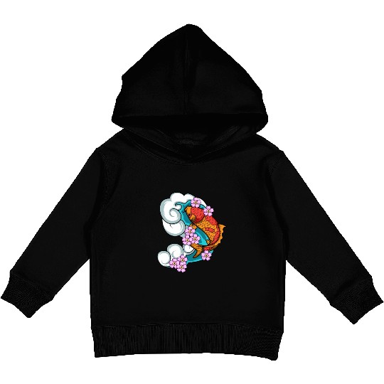 Cherry Blossom Aquarist Gift Kids Pullover Hoodies