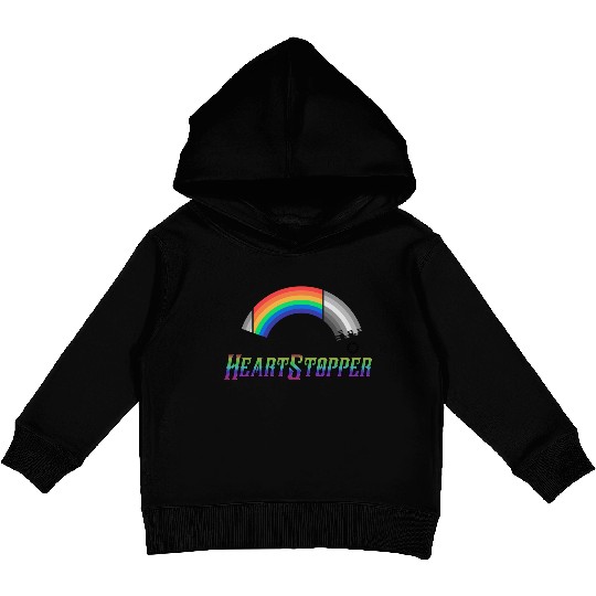 Heartstopper Rainbow LBGTQIA+ Loading Kids Pullover Hoodies