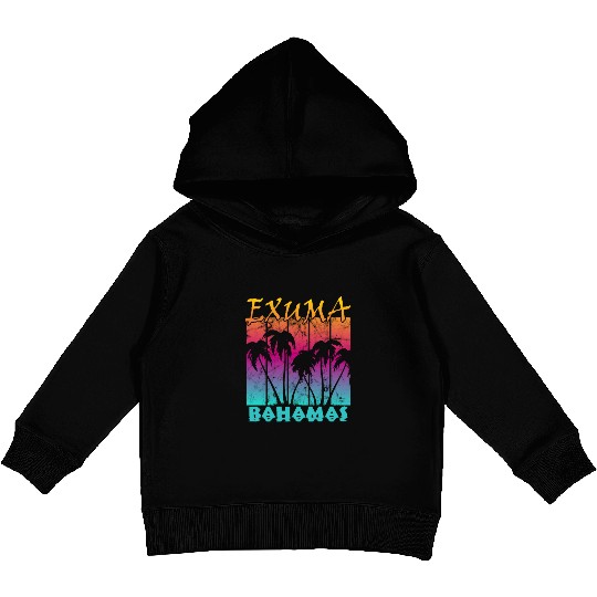 Exuma Bahamas Kids Pullover Hoodies
