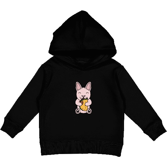 Sphynx Cat Taco Lover Kids Pullover Hoodies