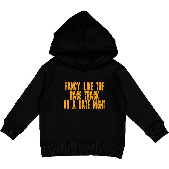 Fancy Like The Race Track On A Date Night 4 Kids Pullover Hoodies