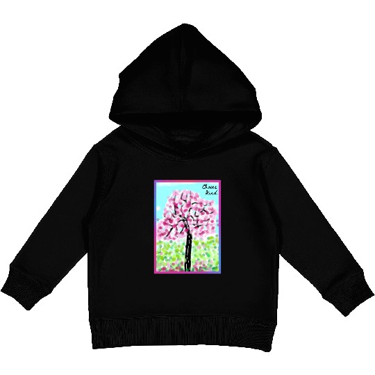 Choose Kind | Be A Kind Human | Cherry Blossom Kids Pullover Hoodies