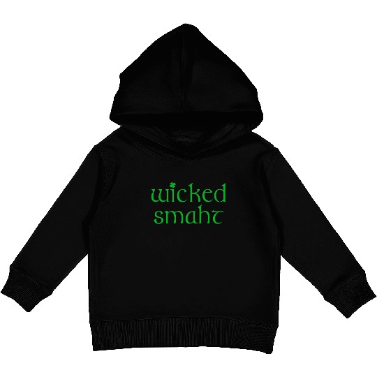 Wicked Smaht Irish Boston Kids Pullover Hoodies