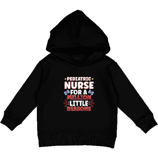 Pediatric Nurse Pediatric Nursing Tiny Human Nurse Kids Pullover Hoodies