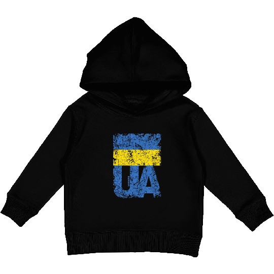 I stand with Ukraine. Support Ukraine. Stop War Kids Pullover Hoodies