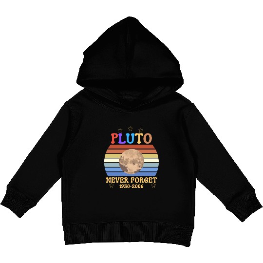 pluto never Forget light Kids Pullover Hoodies