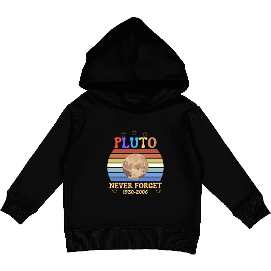 pluto never Forget light Kids Pullover Hoodies