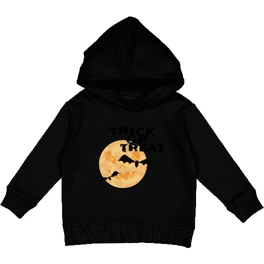 Trick or treat Halloween Kids Pullover Hoodies