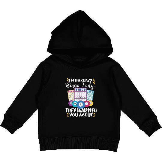 Bingo Card Game Grandma Bingo Player Bingo Cards Kids Pullover Hoodies
