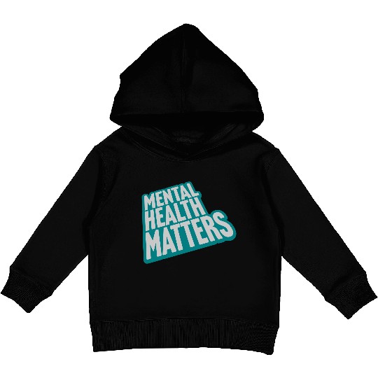 mental health matters quote Kids Pullover Hoodies