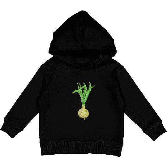 Onion plant Kids Pullover Hoodies